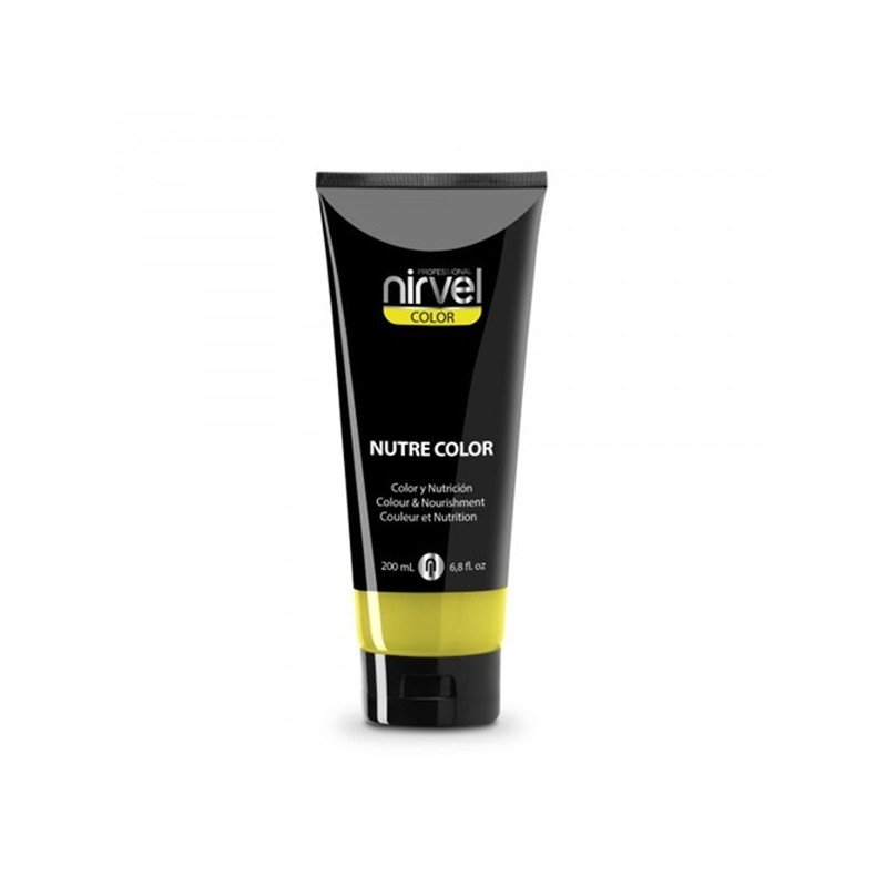 Mascarilla Capilar Nutre Color Flúor Nirvel Limón 200 ml