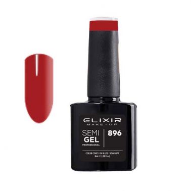 Esmalte Permanente De Uñas Elixir Semi Gel Nº 896 Cherry-Sorci