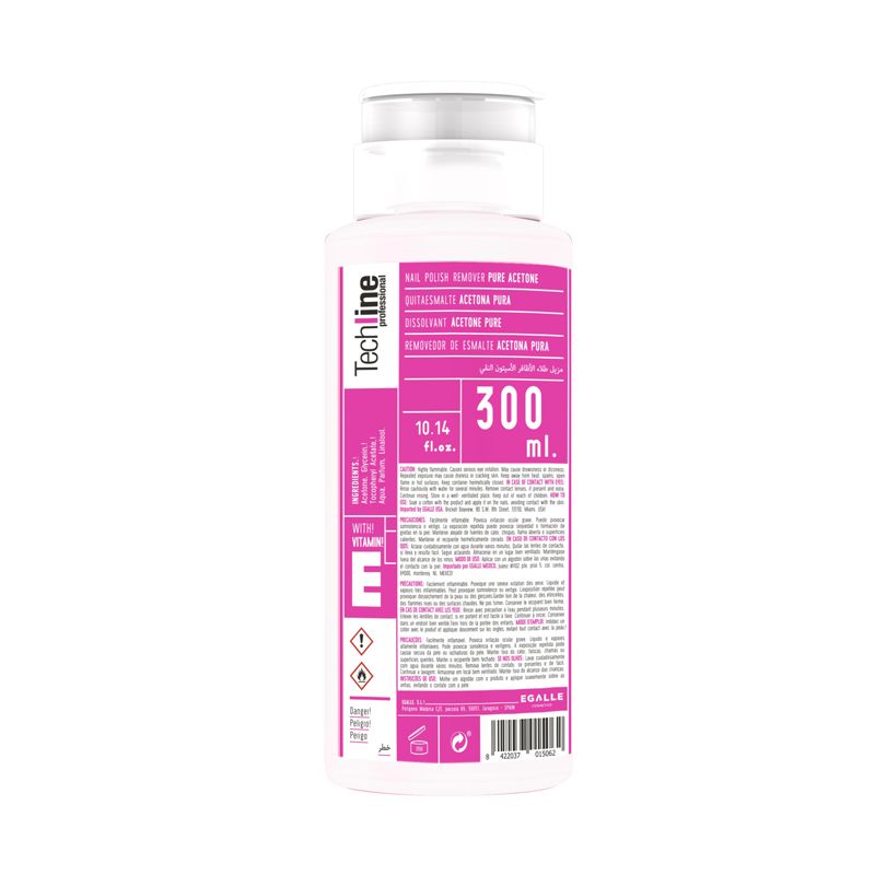 Acetona Pura Techline 300 ml - Sorci