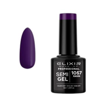 Esmalte Permanente De Uñas Elixir Semi Gel Nº 1057 Rasin - sorci